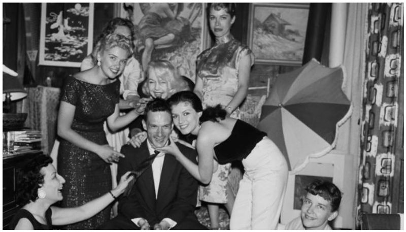 the real life casanova who lived life full of sex, orgies and fame, Hugh Hefner the play boy publisher photos