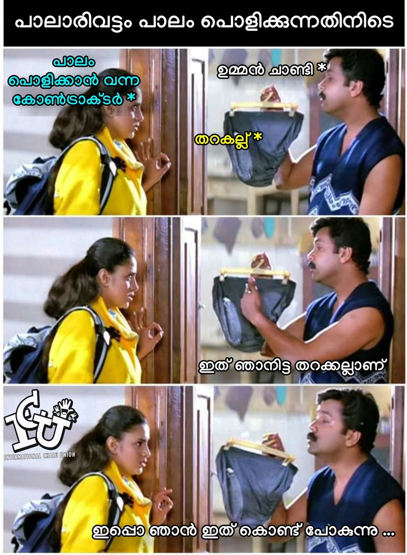 trolls on palarivattom bridge Demolishing