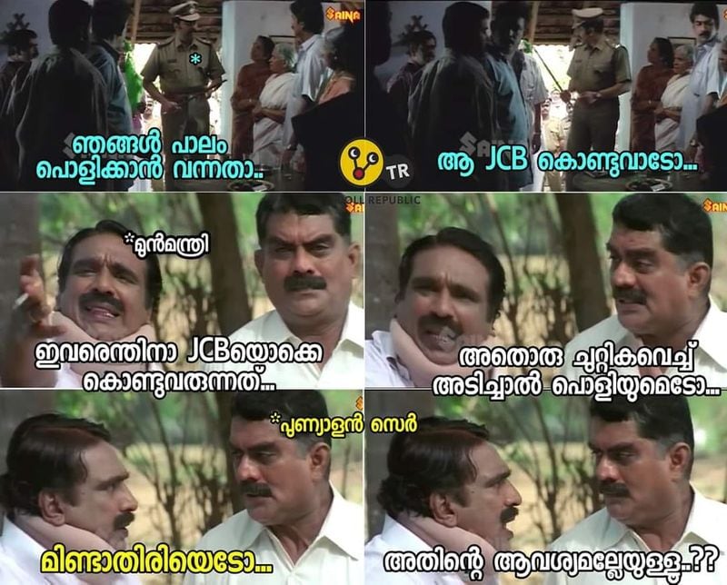 trolls on palarivattom bridge Demolishing
