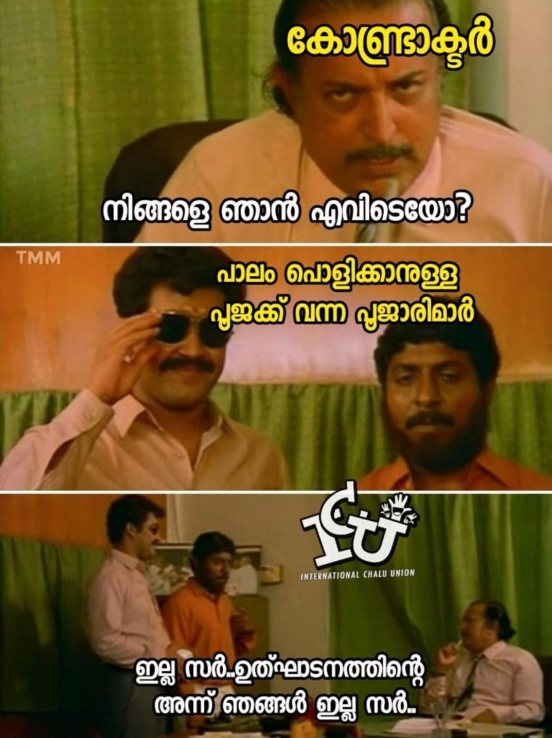 trolls on palarivattom bridge Demolishing