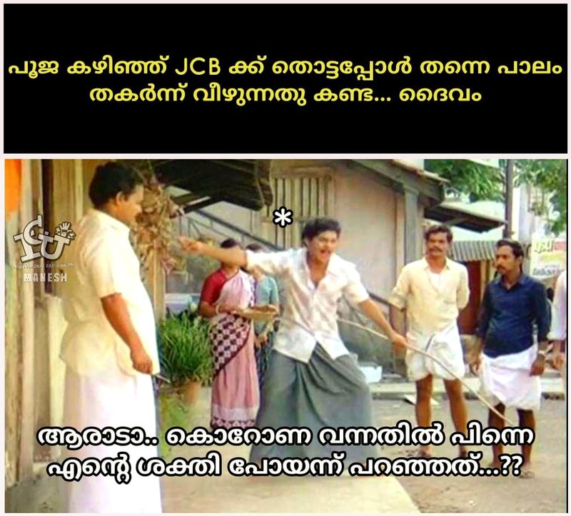 trolls on palarivattom bridge Demolishing
