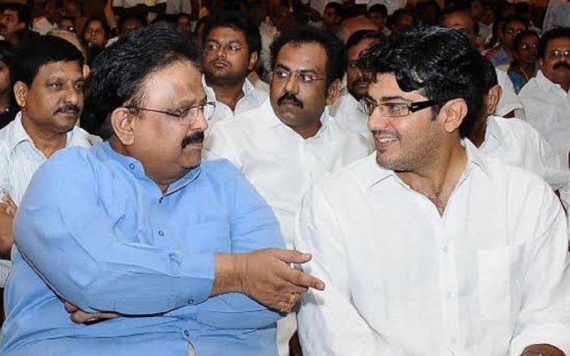 Ajith not attend my fathers funeral is not important why you people are spreading rumors SPB Charan bust