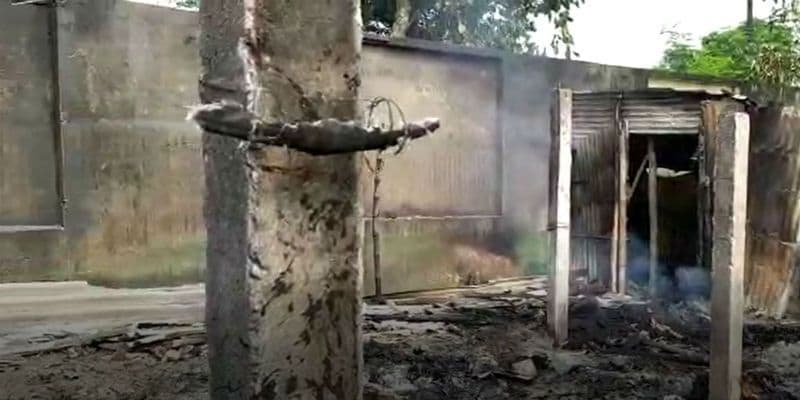 Fire cracker factory blast at Baruipur ASB