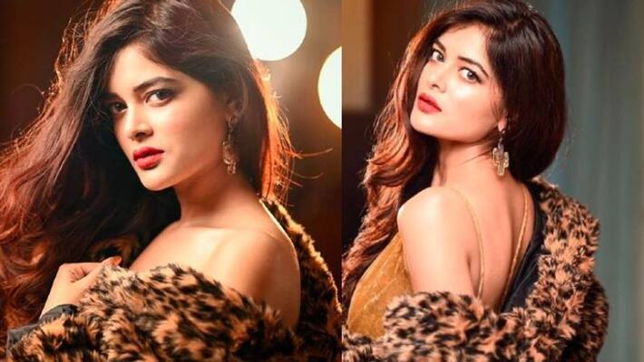 Madhumita Sarcar's low neck gown and slow motion stealing people's heart ADB Madhumita Sarcar's low neck gown and slow motion stealing people's heart ADB
