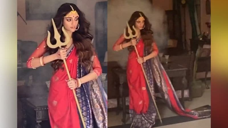 Actor MP Nusrat Jahans pic as goddess Durga leads to death threats on social media-dbr