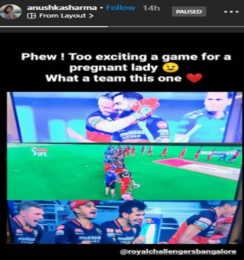 IPL 2020: Anushka Sharma enjoyed the extra-bonanza match-shl