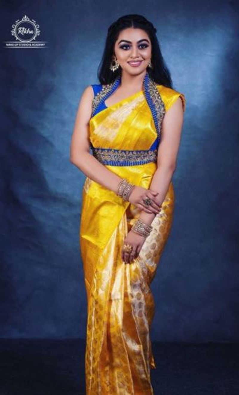 aranmanai kili serial actress bridal photo shoot