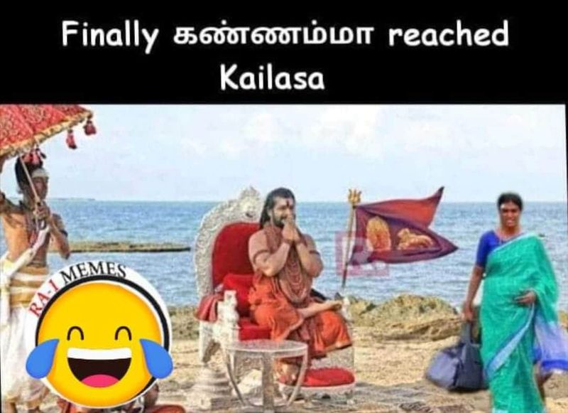 Bharathi Kannamma serial Kannamma walking Memes wins internet