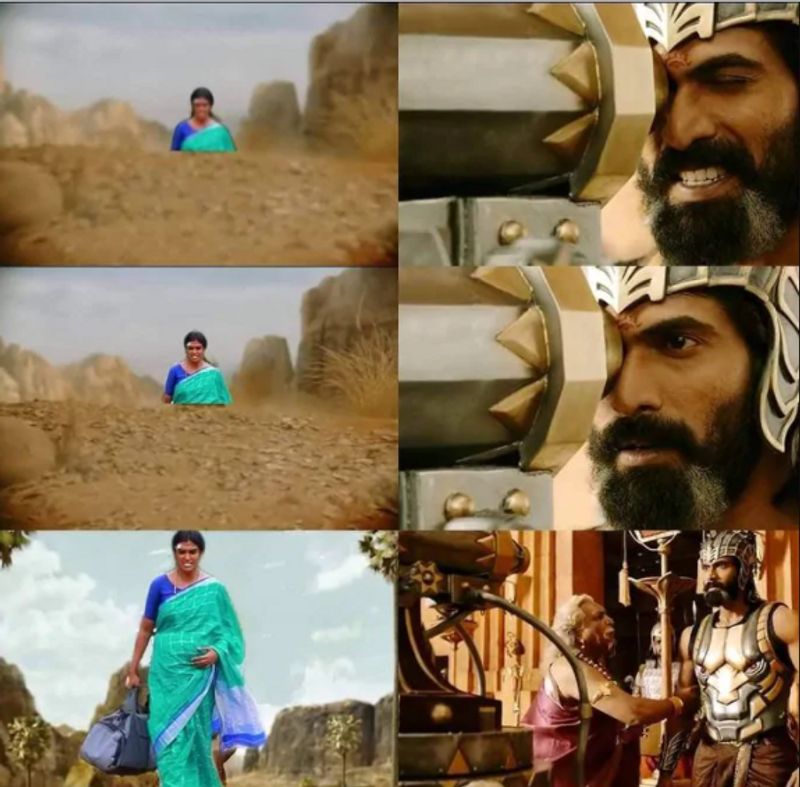 Bharathi Kannamma serial Kannamma walking Memes wins internet