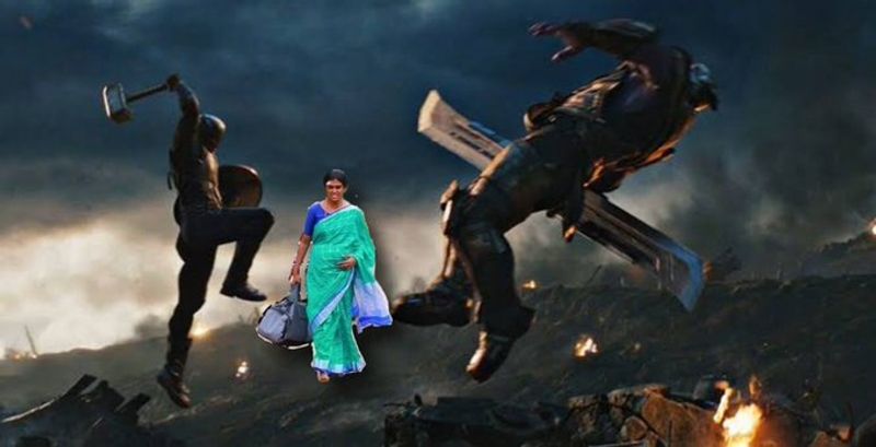 Bharathi Kannamma serial Kannamma walking Memes wins internet