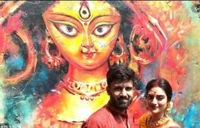 Actor MP Nusrat Jahans pic as goddess Durga leads to death threats on social media-dbr