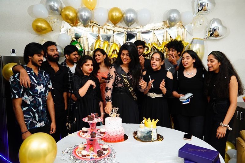 charecter actress hema daughter isha birthday photos viral arj