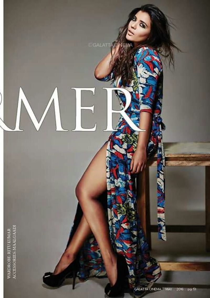 Actress Aishwarya Rajesh without dress photo shoot going viral