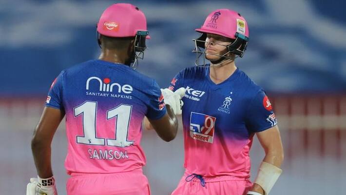 IPL 2020 Rajasthan Royals Set 178 runs Target to RCB in Dubai match kvn IPL 2020 Rajasthan Royals Set 178 runs Target to RCB in Dubai match kvn
