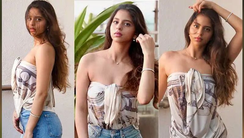 अगस्त 2018 में 18 साल की सुहाना ने मैगजीन कवर पर डेब्यू किया था। वे ग्लैमर मैगजीन वोग के फ्रंट पेज पर ग्लैमरस अवतार में दिखाई दी थीं। खुद शाहरुख ने मैगजीन का कवर पेज लॉन्च किया था।