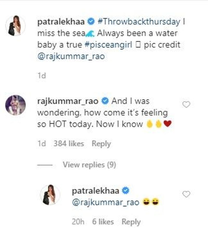 When Patralekhaa's hot bikini picture got Rajkummar Rao's attention; here's how boyfriend in him reacted-SYT