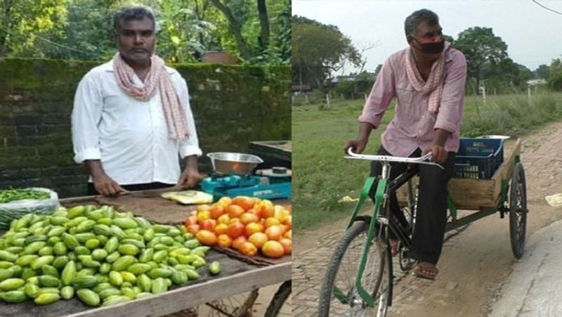रामवृक्ष गौड
टीवी जगत के जाने-माने सीरियल ‘बालिका बधू’ के असिस्टेंट डायरेक्टर रामवृक्ष गौड़ (Rambriksh Gaur) पर कोरोना की भयनाक मार पड़ी। परिवार का पालन पोषण करने के लिए रामवृक्ष अपने घर आजमगढ़ में सब्जियों का ठेला लगा रहे हैं। दरअसल, वो आजमगढ़ में अपनी एक फिल्म की रेकी के लिए आए थे, लेकिन लॉकडाउन के कारण यहीं रह गए और फिल्म भी रुक गई। बता दें कि रामवृक्ष बालिका वधू, कुछ तो लोग कहेंगे, सुजाता और ज्योति जैसे टीवी सीरियल के असिस्टेंट डायरेक्टर रह चुके हैं।