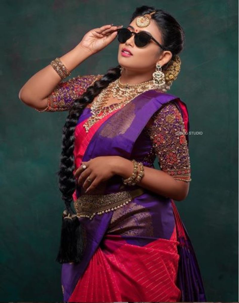 seriyal actress farina bridal make over latest photo gallery