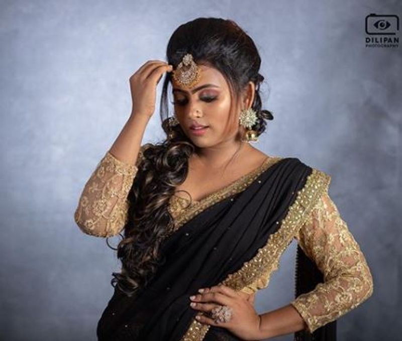 seriyal actress farina bridal make over latest photo gallery