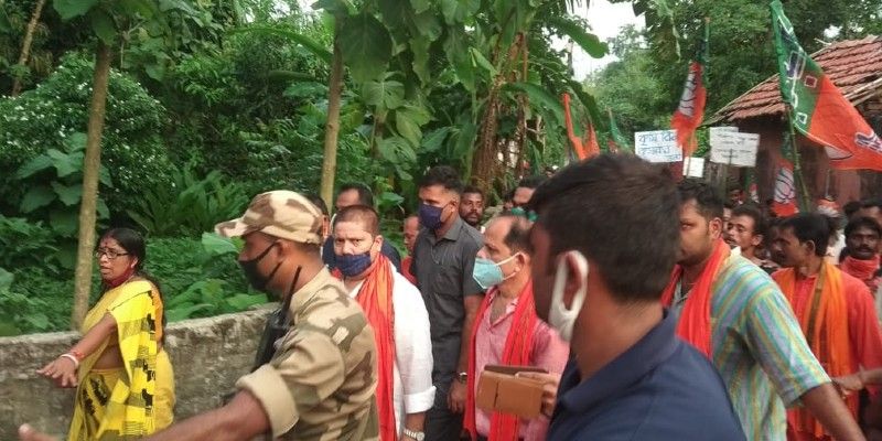 BJP brings out rally in support of Farmers law in Hooghly BTG