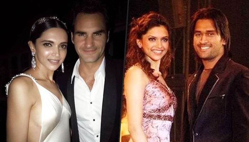 MS Dhoni to Roger Federer sportsmen Deepika Padukone was linked with