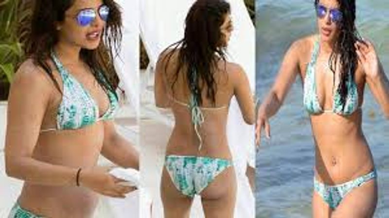 Priyanka chopra went to the beach, then its a different story