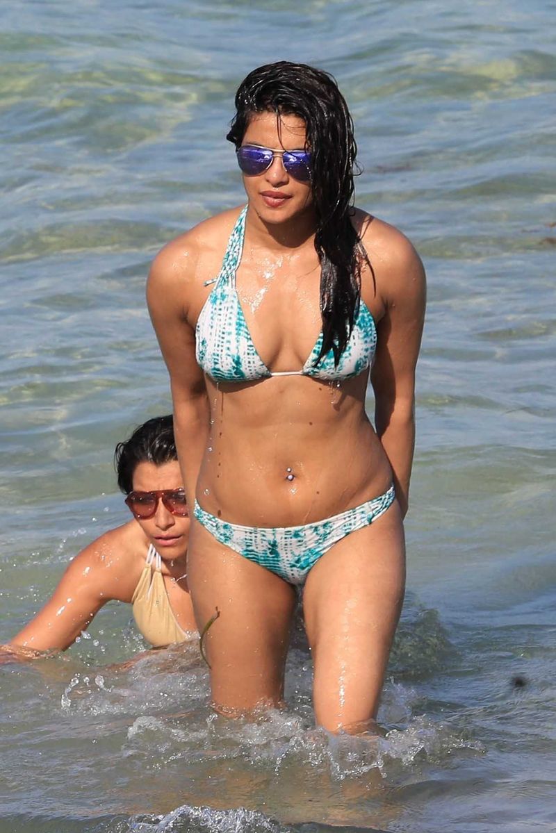 Priyanka chopra went to the beach, then its a different story