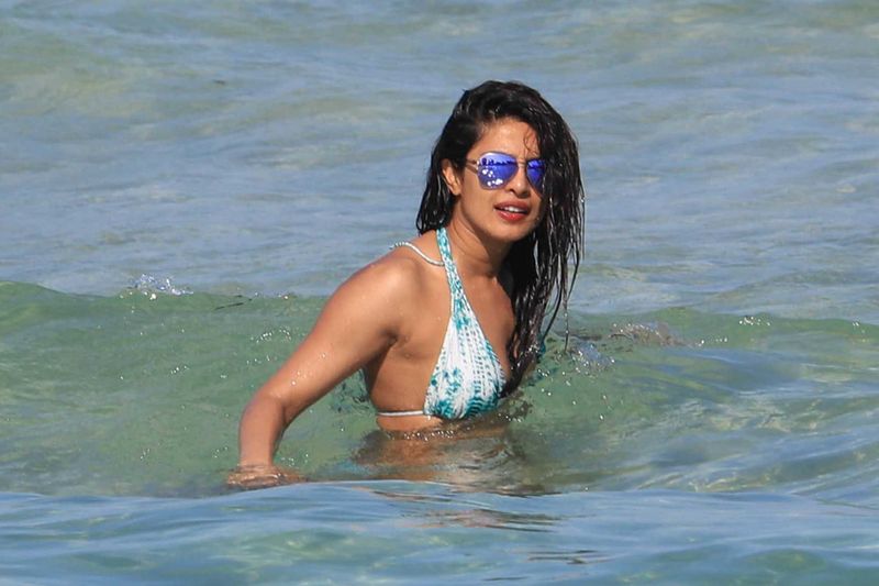 Priyanka chopra went to the beach, then its a different story
