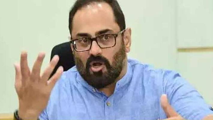 Pegasus controversy is misleading says union minister Rajeev Chandrasekhar Pegasus controversy is misleading says union minister Rajeev Chandrasekhar