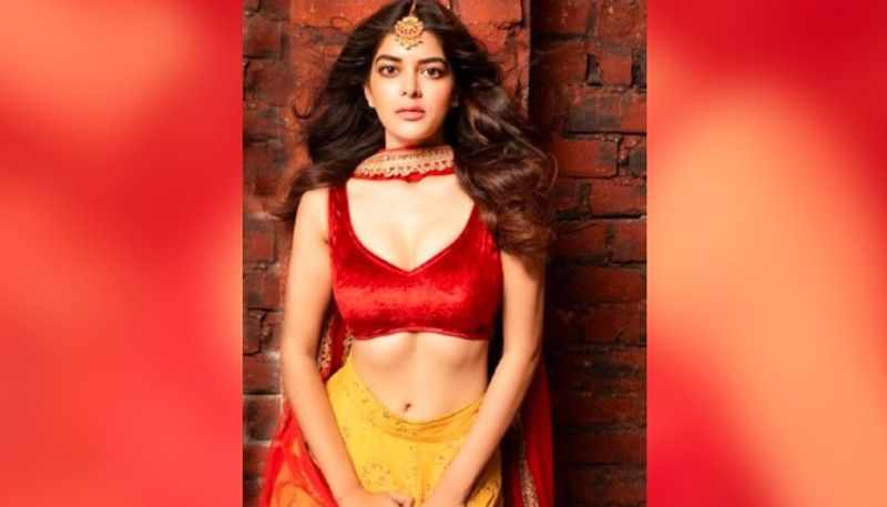 Madhumita Sarcar looks ravishing in her red and yellow lehenga ADB