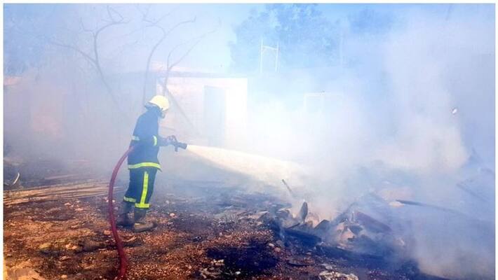 fire breaks out in Omans Dhofar Governorate fire breaks out in Omans Dhofar Governorate