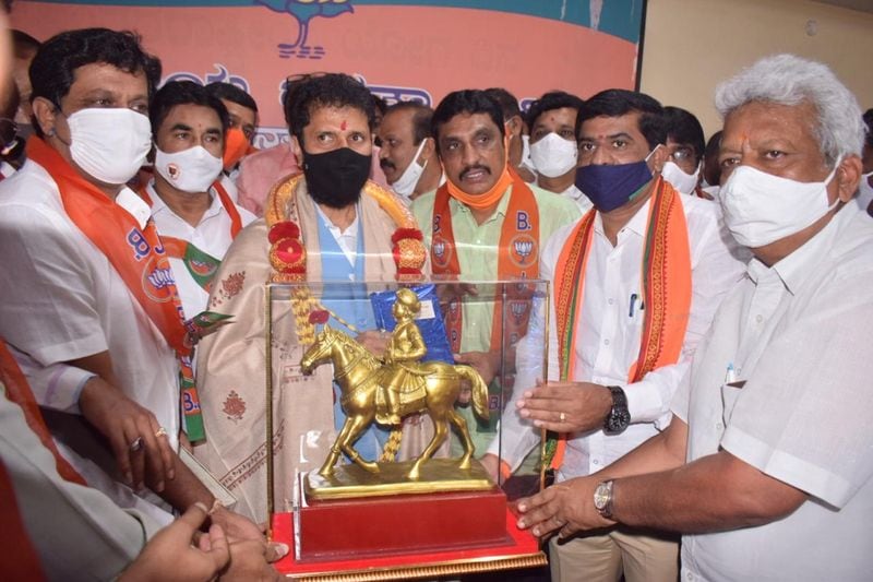 Minister C T Ravi Talks Over Electionsgrg