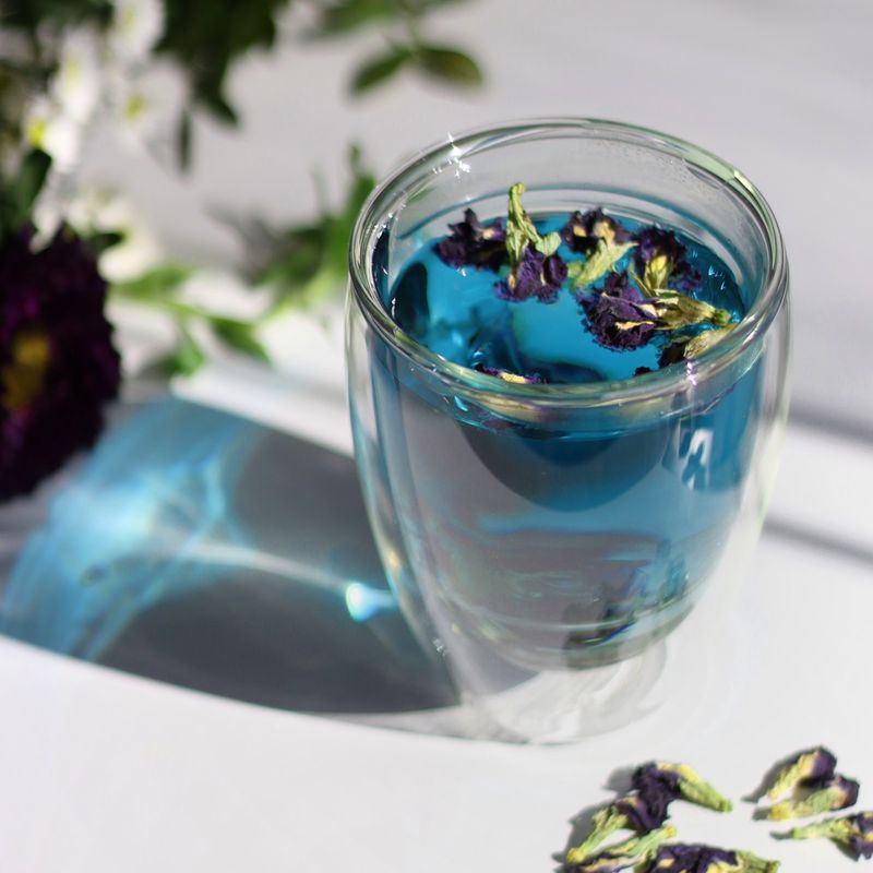 Blue Pea Tea boosts your memory power dpl
