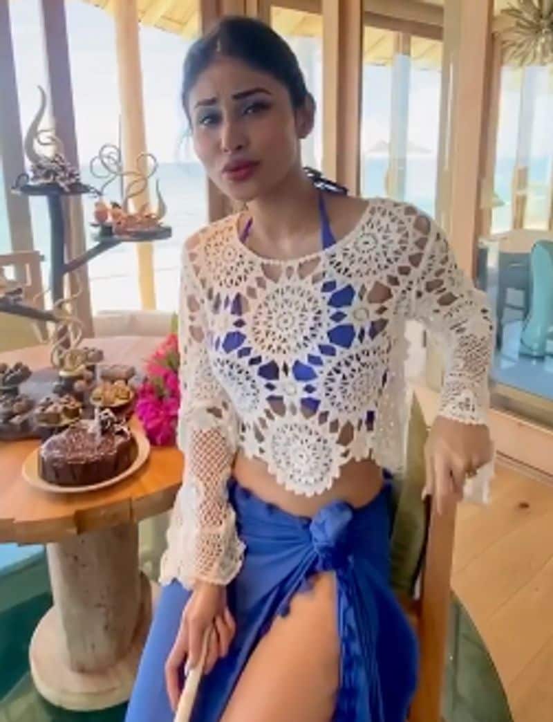Bollywood actress Mouni Roy is living it up in Maldives here is how she celebrated her birthday dpl