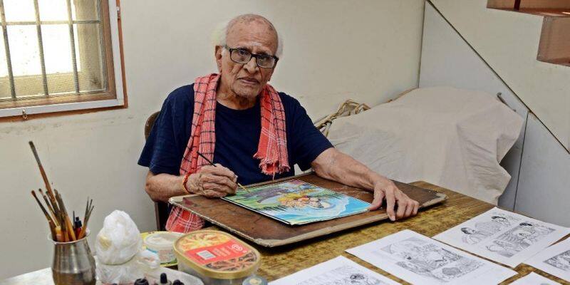 ambulimama artist kc sivasankar passed away