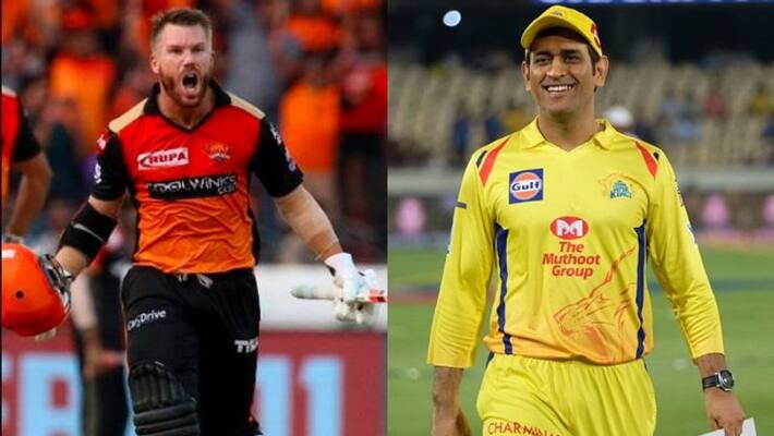 IPL 2020 chennai super kings takes sunrisers hyderabad today IPL 2020 chennai super kings takes sunrisers hyderabad today
