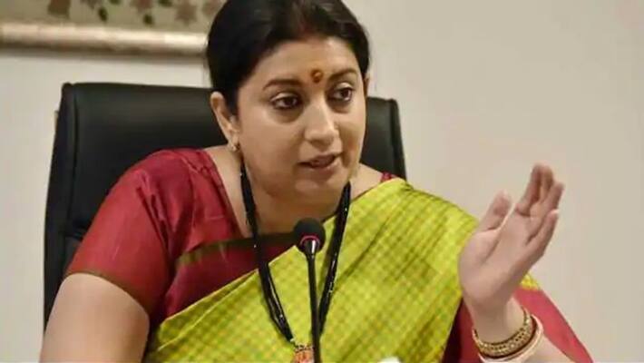 Union Textiles Minister Smriti Irani tests positive for Coronavirus ALB Union Textiles Minister Smriti Irani tests positive for Coronavirus ALB