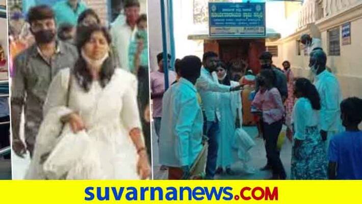 Kannada anchor anushree visits Nimishambha Temple sri rangapattna vcs Kannada anchor anushree visits Nimishambha Temple sri rangapattna vcs