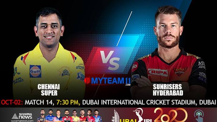IPL 2020: CSK VS SRH Match preview, Stats, Head To Head, Fantasy Picks Pitch Report And Probable Playing Eleven IPL 2020: CSK VS SRH Match preview, Stats, Head To Head, Fantasy Picks Pitch Report And Probable Playing Eleven