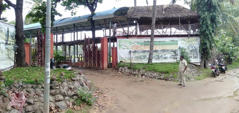 Illegal Resort Demolition in Virupapur Gadde in Gangavati in Koppal Districtgrg