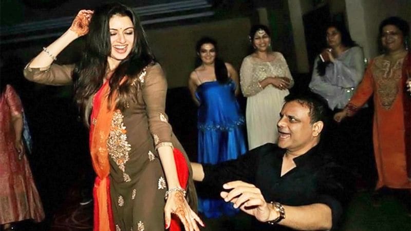 salman khan actress bhagyashree shares dance pic with husband