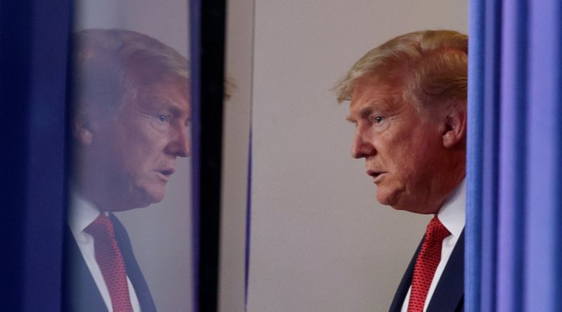 us election 2020 coronavirus infected donald trump is campaign form the hospital bsm