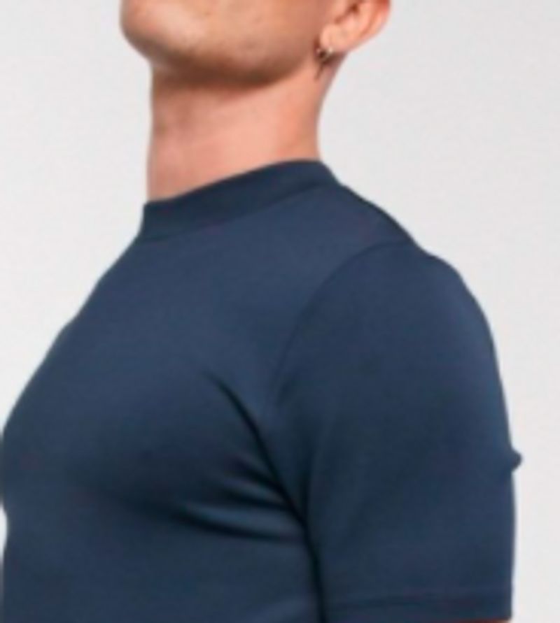 A brand is selling mens tee with holes on the sides; asking to be tickled say netizens dpl