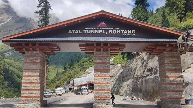 Prime Minister Narendra Modi inaugurates Atal Tunnel
