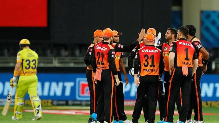 Sunrisers Hyderabad defeat Chennai Super Kings by 7 runs in IPL 2020 Sunrisers Hyderabad defeat Chennai Super Kings by 7 runs in IPL 2020