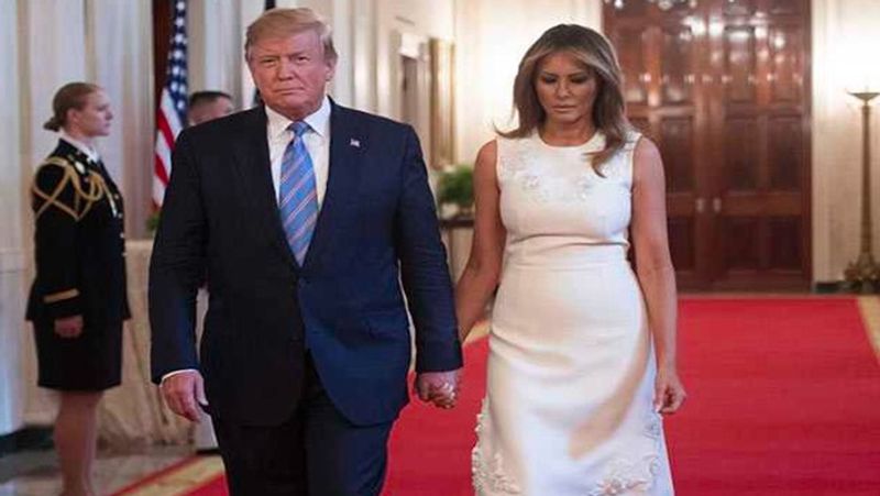 us election 2020 coronavirus infected donald trump is campaign form the hospital bsm