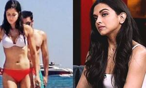 When Katrina Kaif's bikini pics with Ranbir Kapoor were leaked; here's how  Deepika Padukone reacted