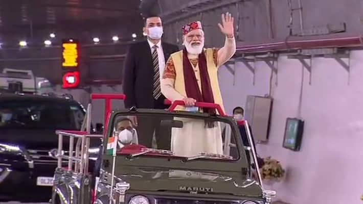 PM Narendra Modi says, we did the works of 26 years in 6 years in Atal Tunnel inauguration PM Narendra Modi says, we did the works of 26 years in 6 years in Atal Tunnel inauguration