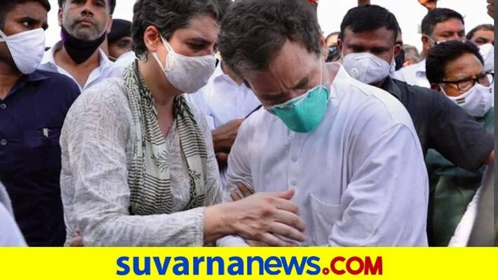 Rahul And Priyanka Gandhi To Meet Hathras Victim Family pod Rahul And Priyanka Gandhi To Meet Hathras Victim Family pod