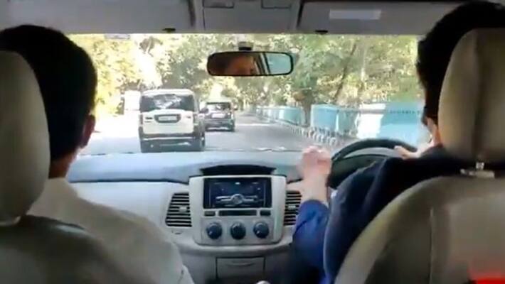 congress leaders Rahul Gandhi, Sister Priyanka Driving To Hathras congress leaders Rahul Gandhi, Sister Priyanka Driving To Hathras